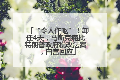 “令人作呕”！卸任4天，马斯克痛批特朗普政府税改法案，白宫回应