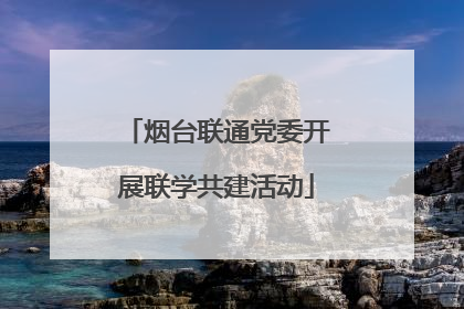烟台联通党委开展联学共建活动