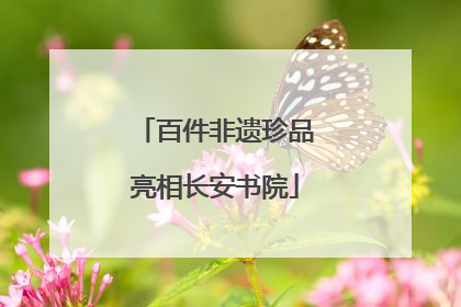 百件非遗珍品亮相长安书院