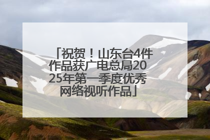 祝贺！山东台4件作品获广电总局2025年第一季度优秀网络视听作品
