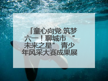 童心向党 筑梦六一！聊城市 “未来之星” 青少年风采大赛成果展示活动圆满成功