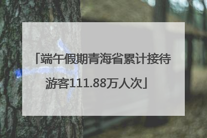 端午假期青海省累计接待游客111.88万人次