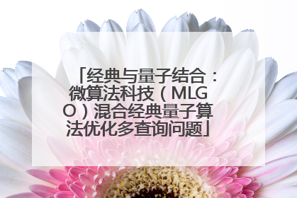 经典与量子结合：微算法科技（MLGO）混合经典量子算法优化多查询问题