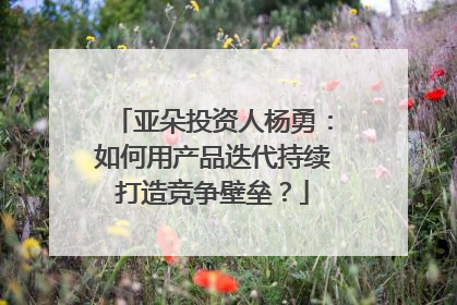 亚朵投资人杨勇：如何用产品迭代持续打造竞争壁垒？