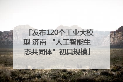 发布120个工业大模型 济南 “人工智能生态共同体”初具规模