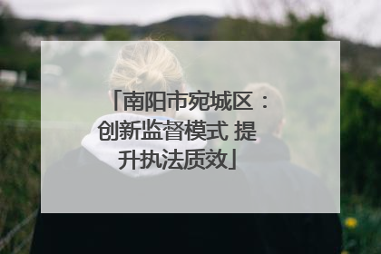 南阳市宛城区：创新监督模式 提升执法质效