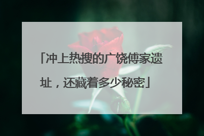 冲上热搜的广饶傅家遗址，还藏着多少秘密