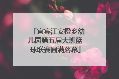 宜宾江安橙乡幼儿园第五届大班篮球联赛圆满落幕