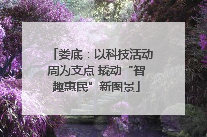 娄底：以科技活动周为支点 撬动“智趣惠民”新图景
