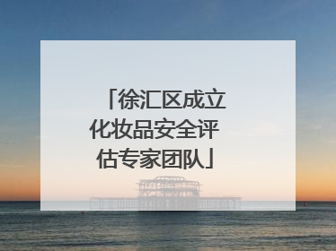 徐汇区成立化妆品安全评估专家团队