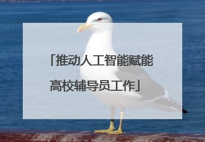 推动人工智能赋能高校辅导员工作