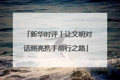 新华时评丨让文明对话照亮携手前行之路