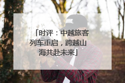 时评：中越旅客列车重启，跨越山海共赴未来