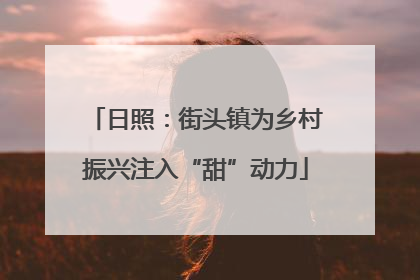 日照：街头镇为乡村振兴注入“甜”动力