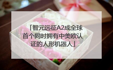 智元远征A2成全球首个同时拥有中美欧认证的人形机器人