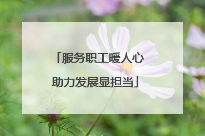 服务职工暖人心 助力发展显担当