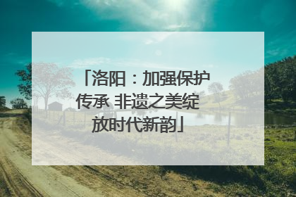 洛阳：加强保护传承 非遗之美绽放时代新韵