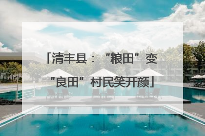清丰县：“粮田”变“良田”村民笑开颜