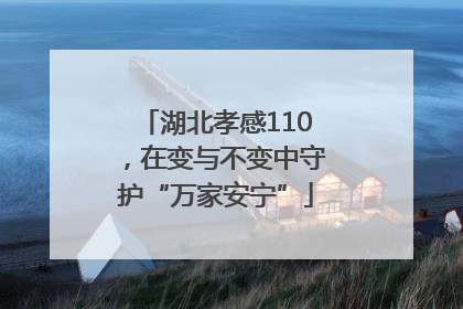 湖北孝感110，在变与不变中守护“万家安宁”