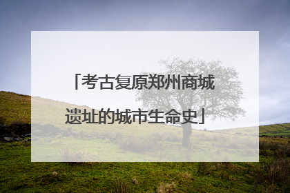 考古复原郑州商城遗址的城市生命史
