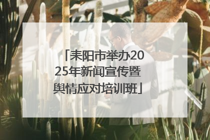 耒阳市举办2025年新闻宣传暨舆情应对培训班