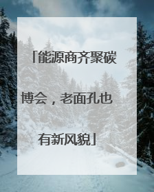 能源商齐聚碳博会，老面孔也有新风貌