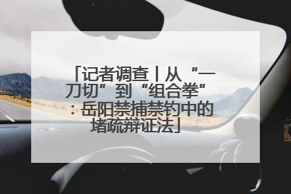 记者调查丨从“一刀切”到“组合拳”：岳阳禁捕禁钓中的堵疏辩证法