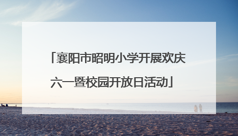 襄阳市昭明小学开展欢庆六一暨校园开放日活动