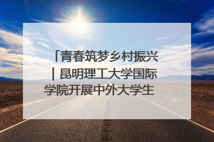 青春筑梦乡村振兴｜昆明理工大学国际学院开展中外大学生社会实践活动
