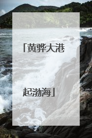黄骅大港起渤海