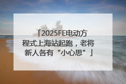 2025FE电动方程式上海站起跑，老将新人各有“小心思”