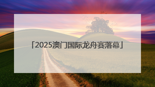 2025澳门国际龙舟赛落幕